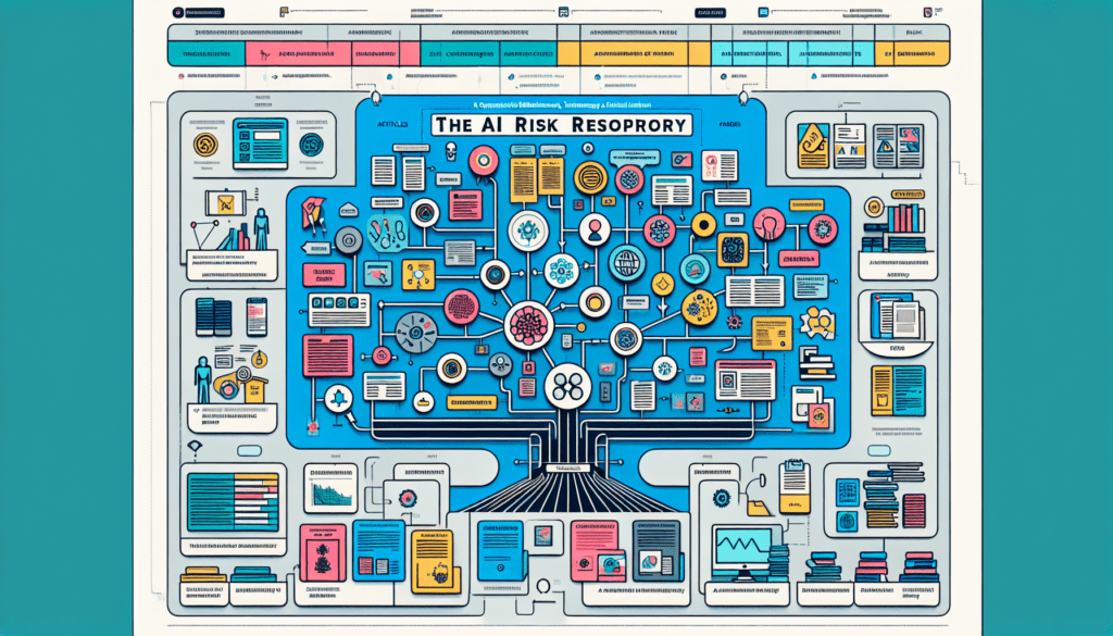 infografía que muestra los potenciales riegos de la AI